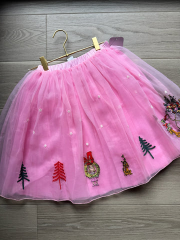 Hanna Andersson Grinch Tulle Skirt