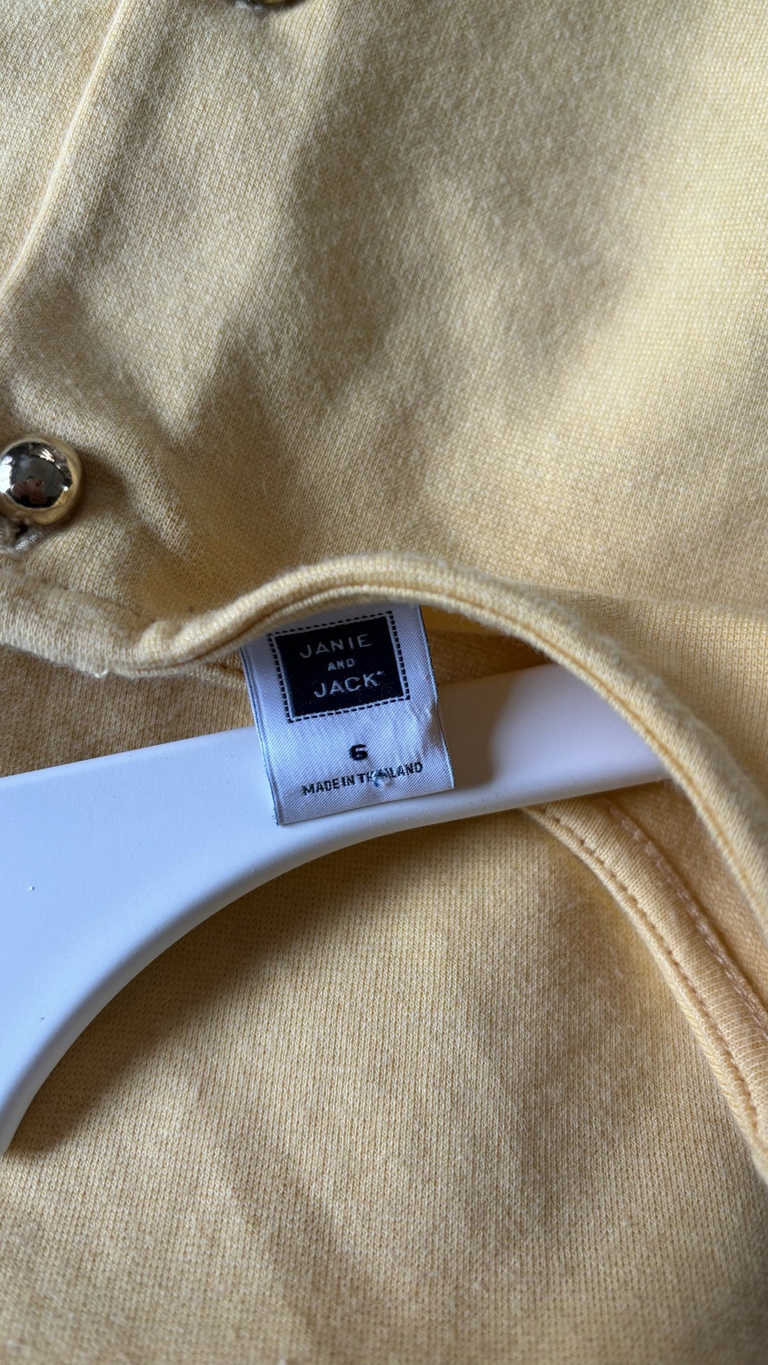 Janie & Jack Yellow Dress