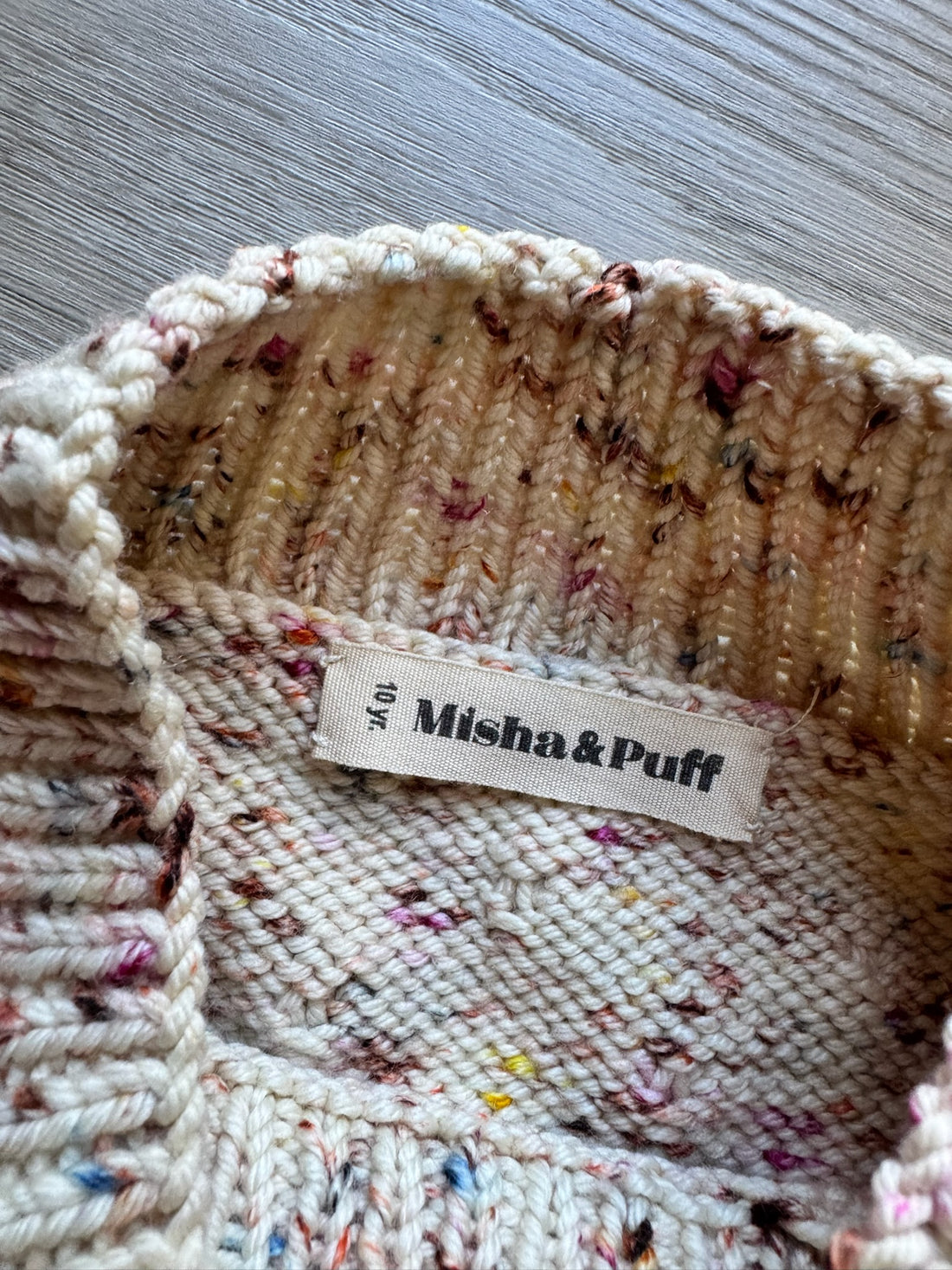Misha & Puff Popcorn Confetti Sweater