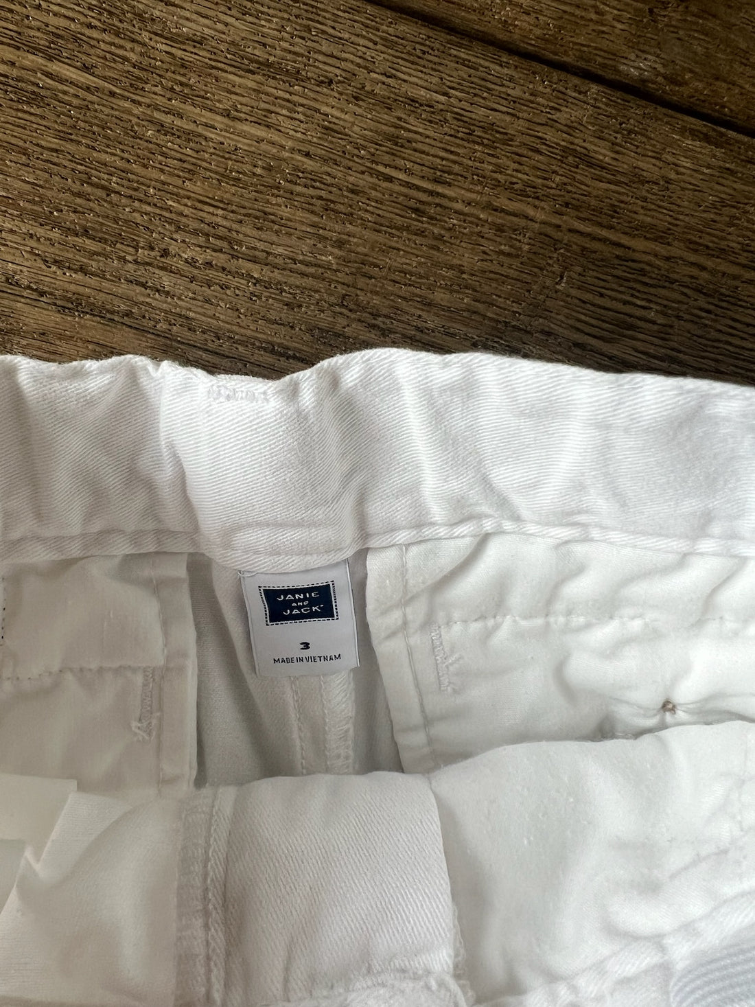Janie & Jack White Shorts