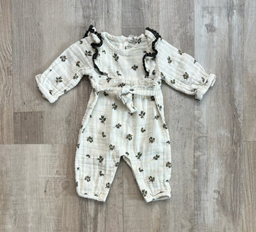 City Mouse Olive Romper