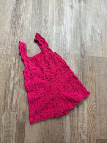 Zara Pink Knit Romper