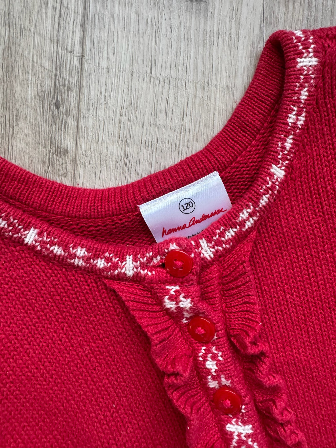 Hanna Andersson Red Sweater Dress