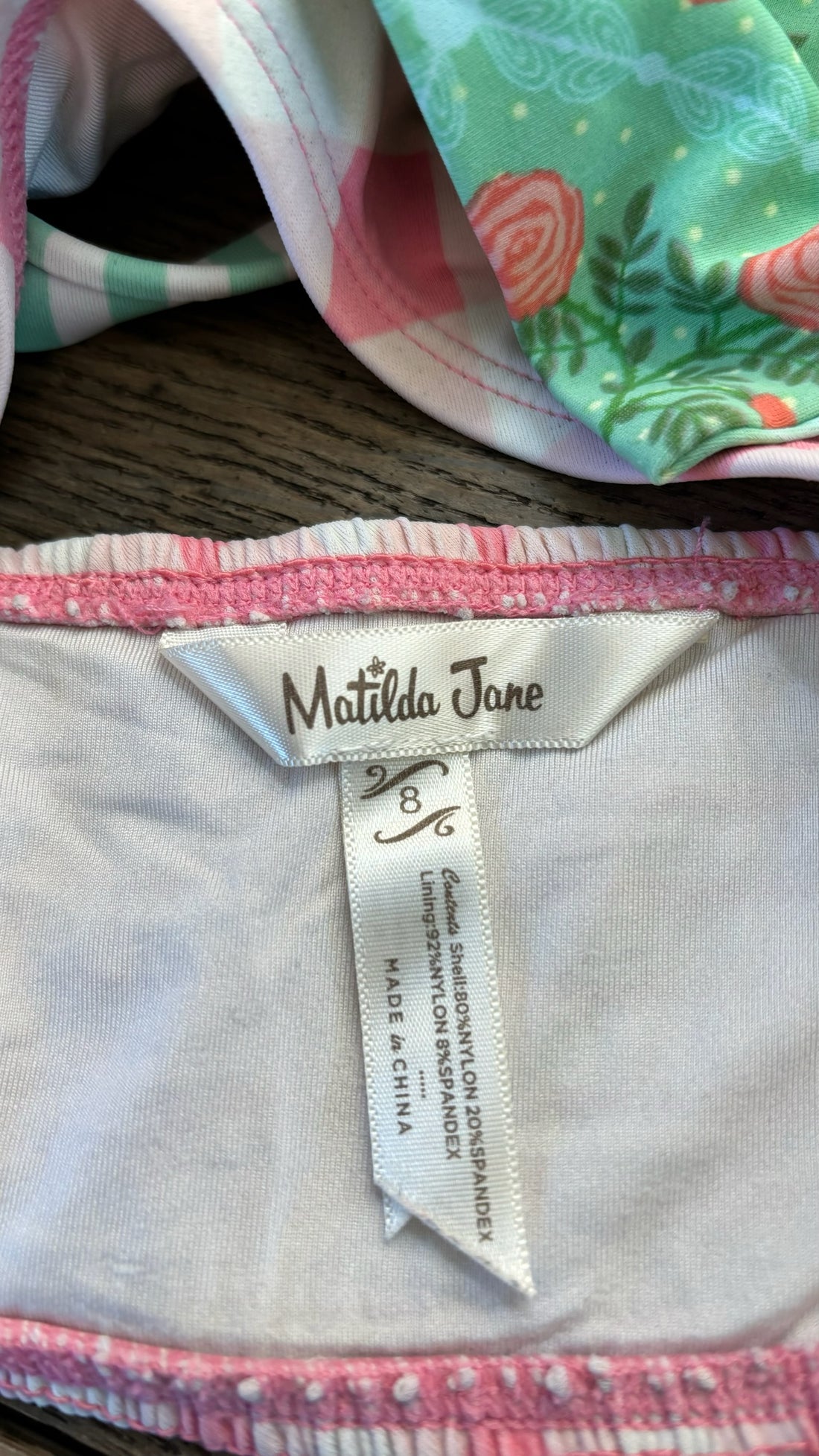 Matilda Jane Pink Floral Swim