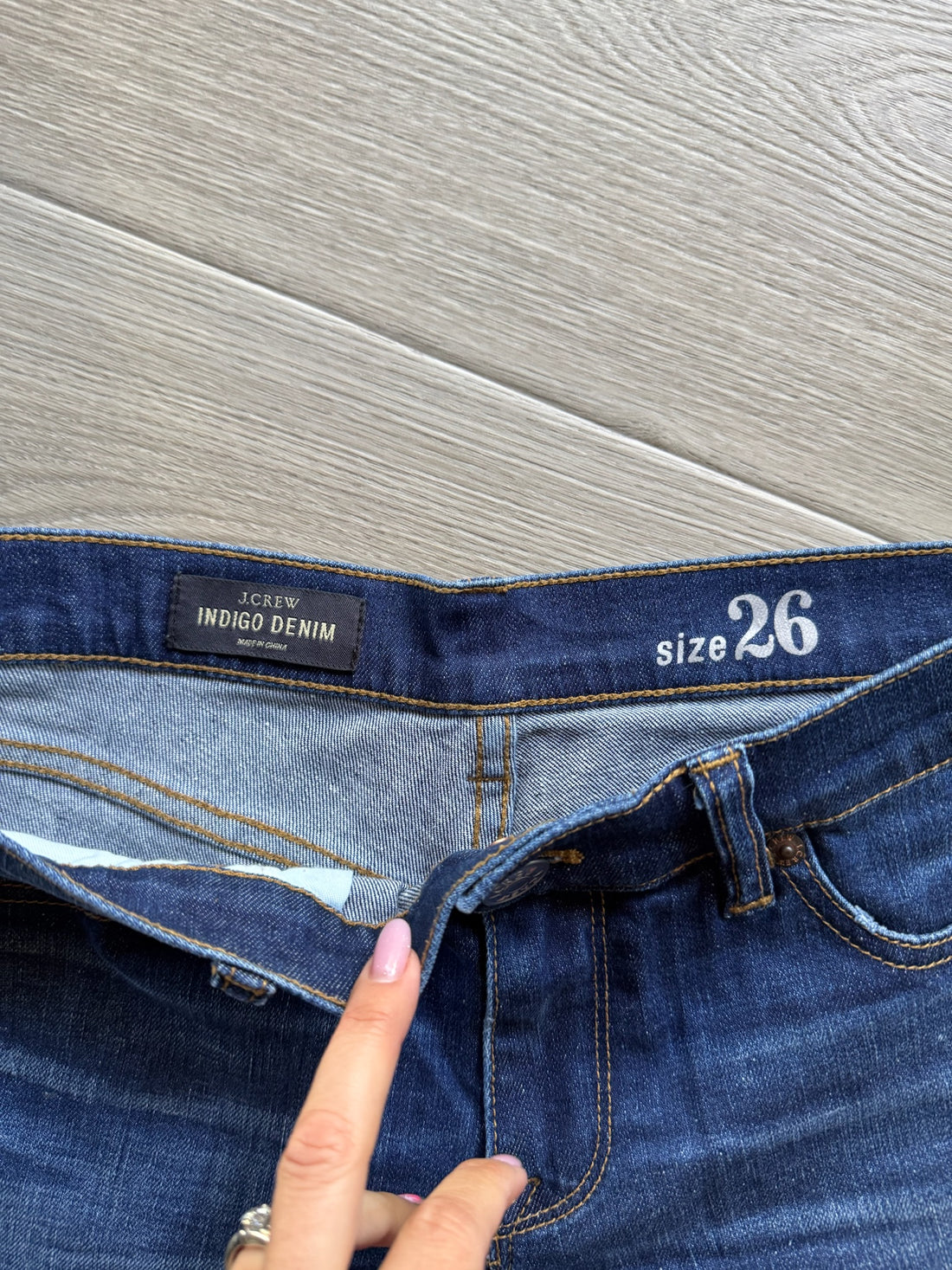 J Crew Indigo Denim Shorts - W