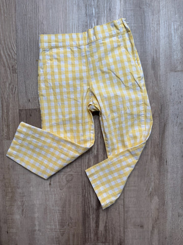 Janie & Jack Yellow Gingham Pants