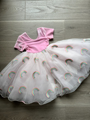 Pleiades Rainbow Tulle Dress
