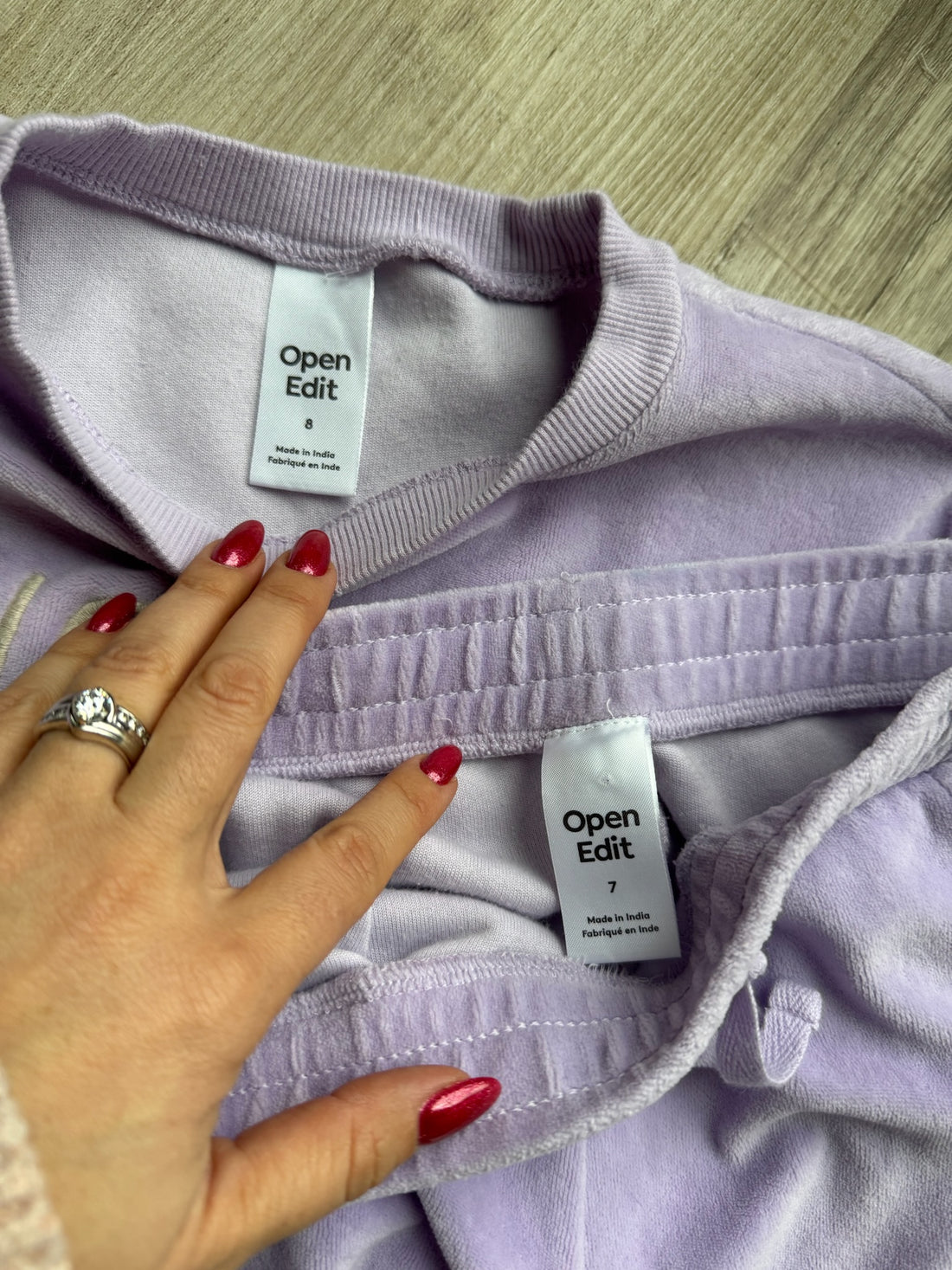 Open Edit Purple set - AS IS