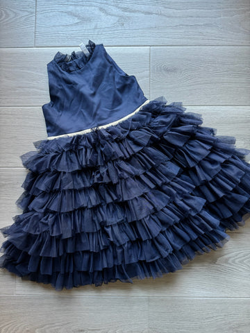 Janie & Jack Navy Tulle Dress