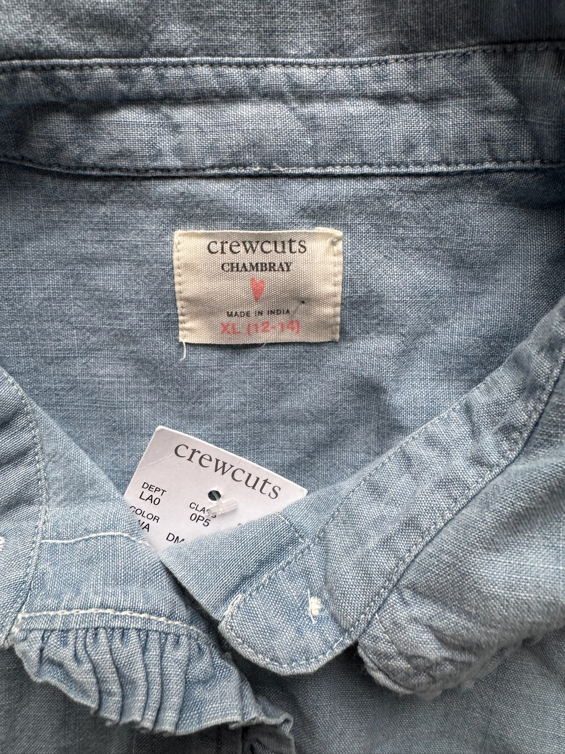 CrewCuts Chambray Button Down - NEW
