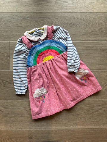 Mini Boden Pink Rainbow Set