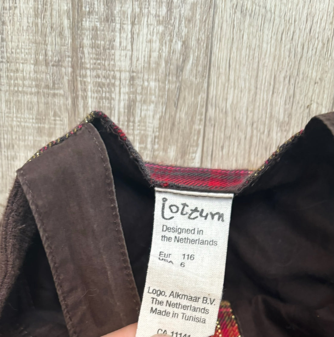 Lottum Plaid Dress