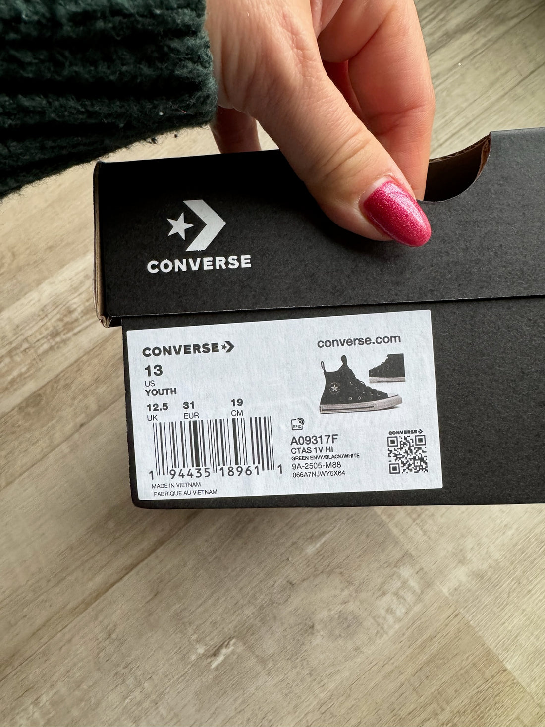 Converse Green HighTop- NEW