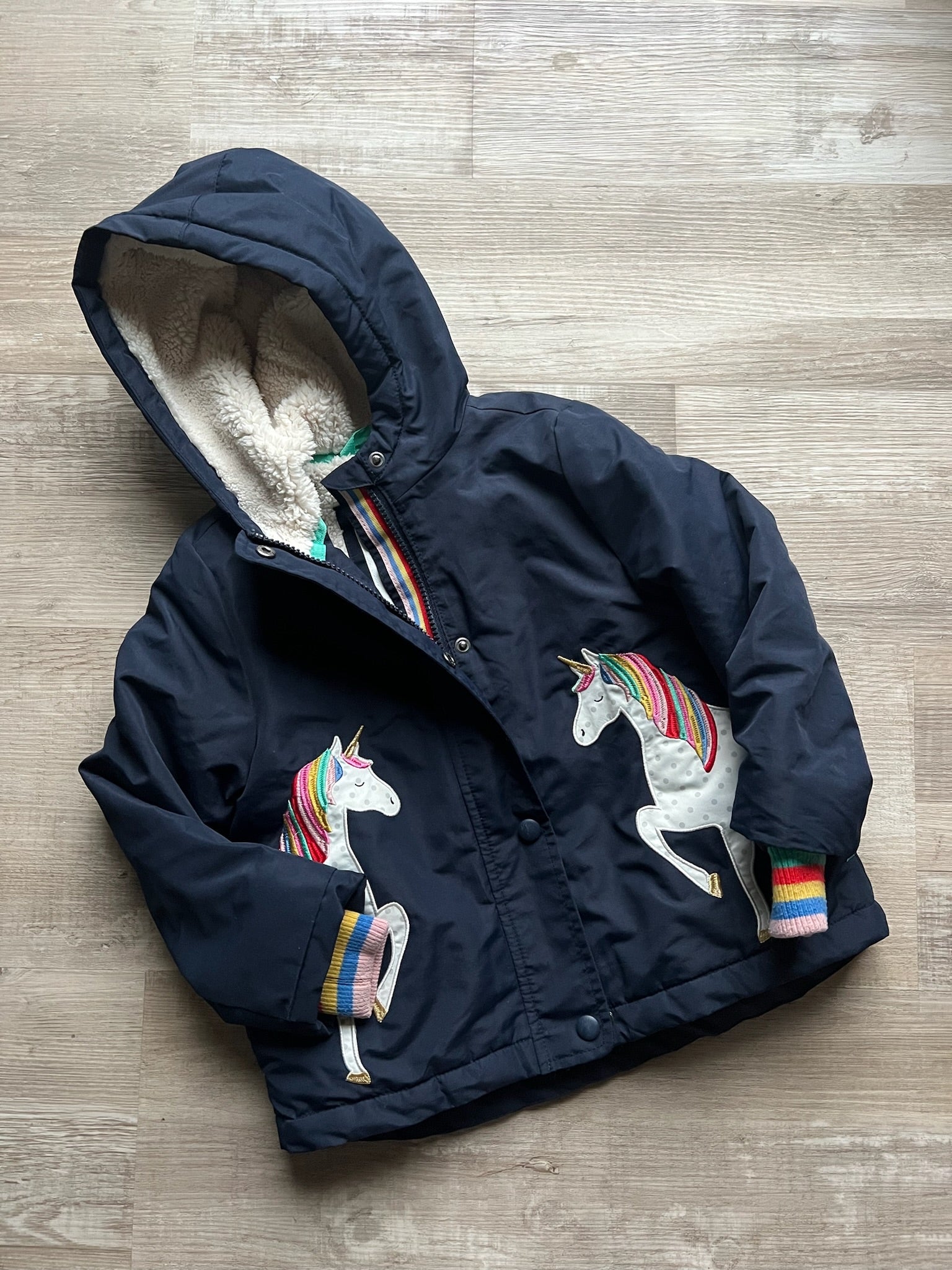 Mini Boden Unicorn Jacket