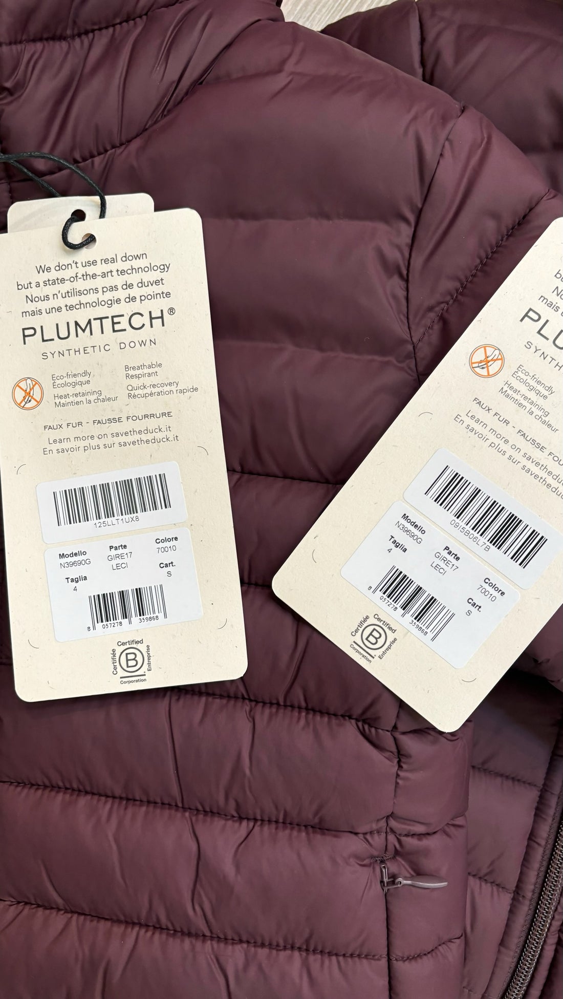 Save The Duck  Puffer Coat - NEW