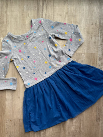 Hanna Andersson Grey Polka Dot Dress