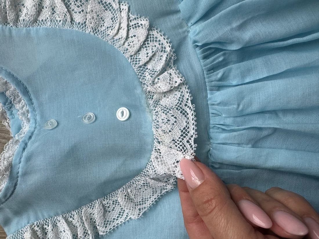 Vintage Toddler Time Blue Dress - AS IS