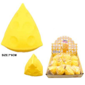 CHEESE WEDGE SQUISHY SQUEEZE