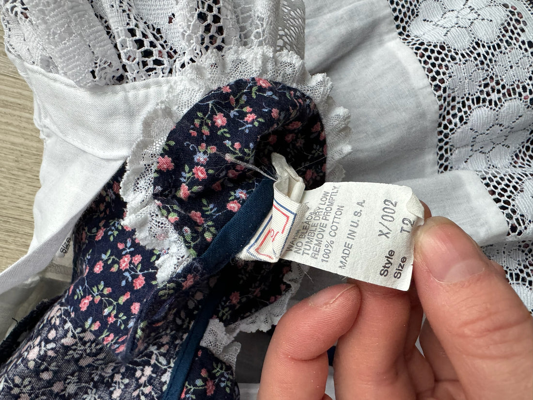 Vintage Floral Dress