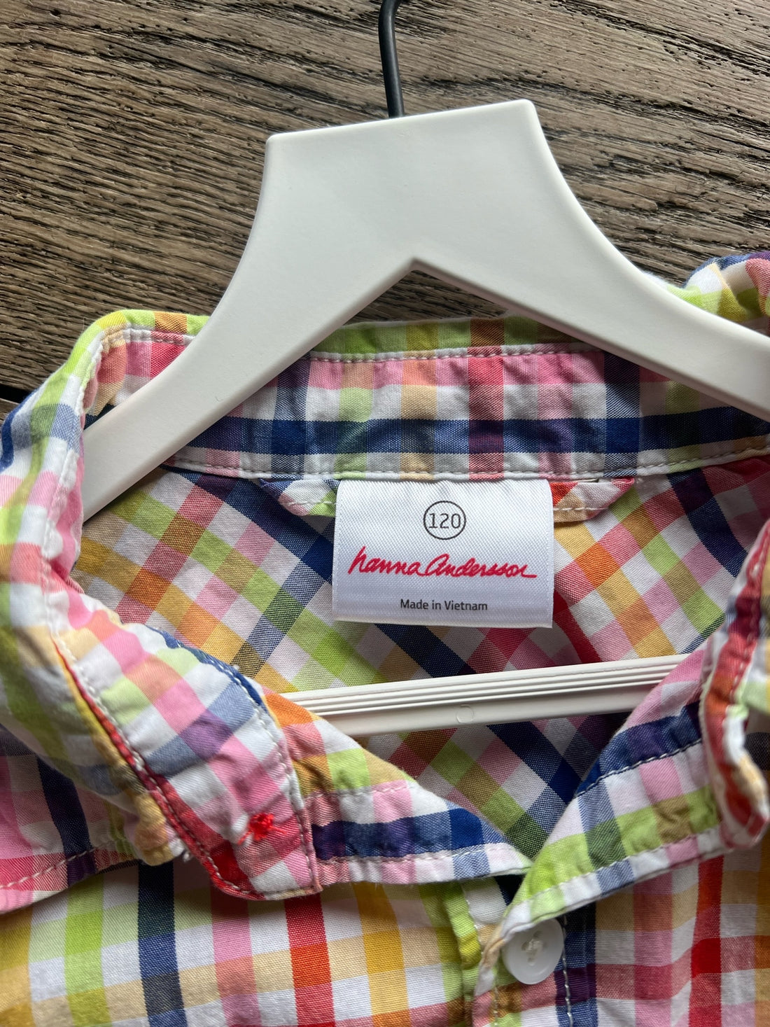 Hanna Andersson Plaid Top