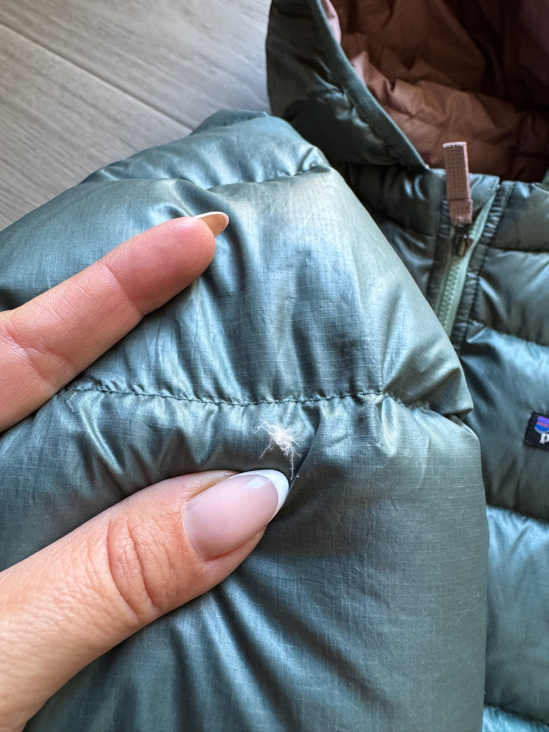 Patagonia Blue Down Coat - AS IS