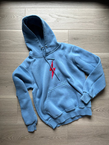 Bruce Bolt Blue Hoodie