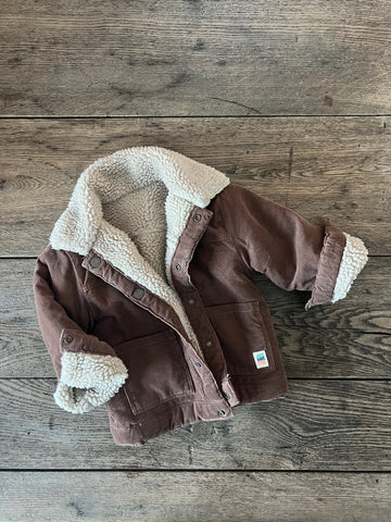 Zara Brown Cord Jacket
