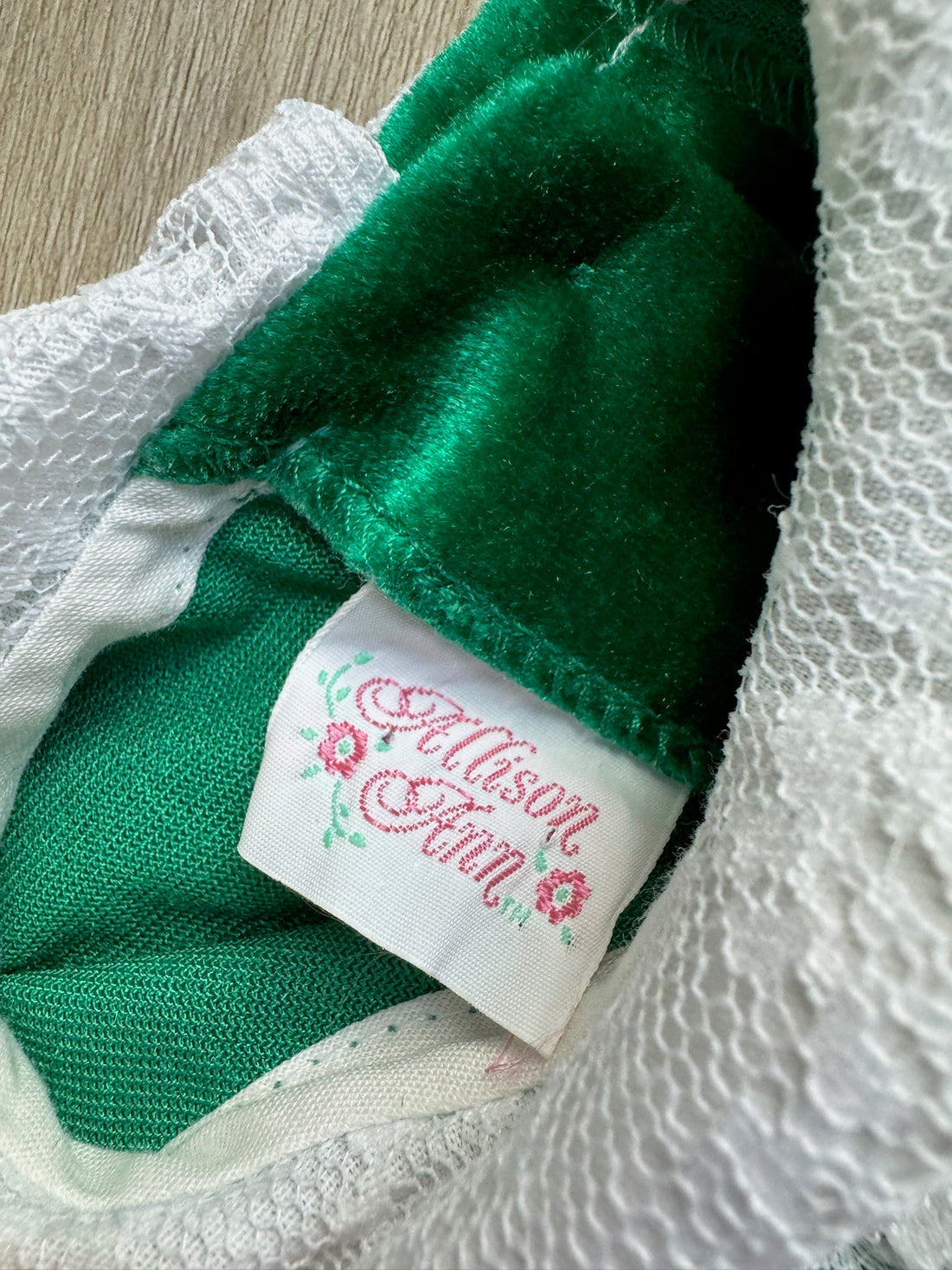 Allison Rose Vintage Green Dress