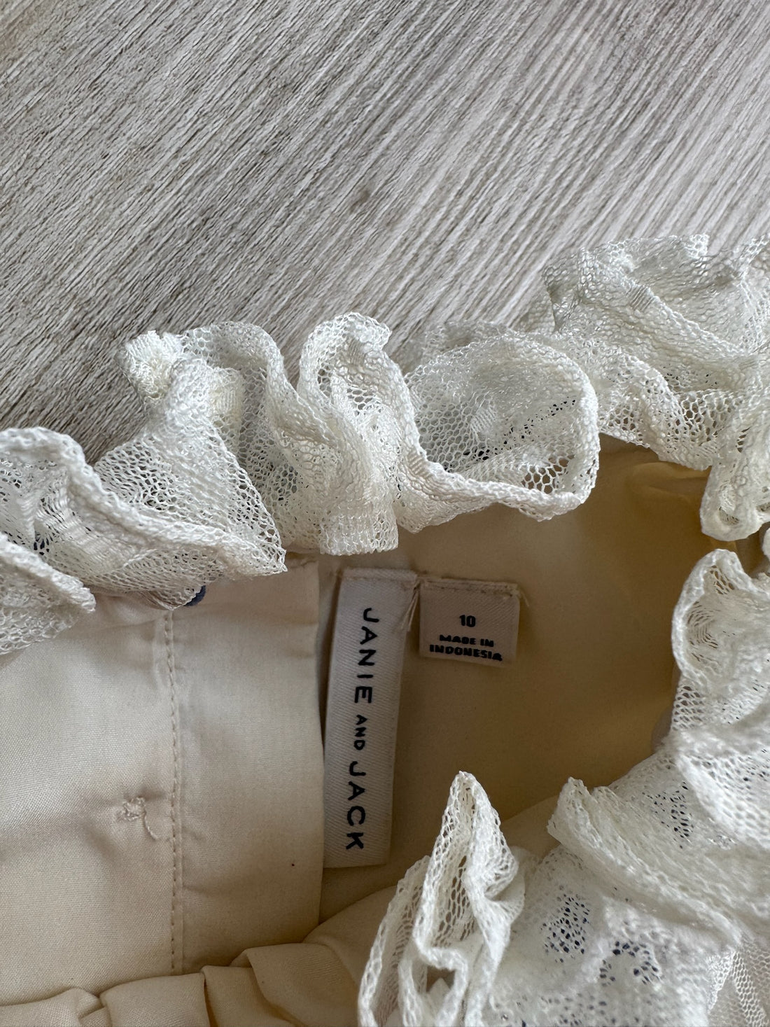 Janie & Jack White Blouse