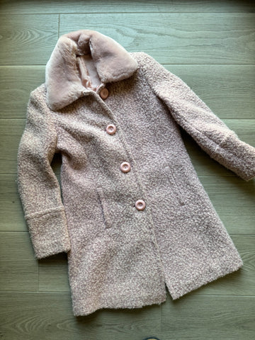Vintage Wool Pink Coat