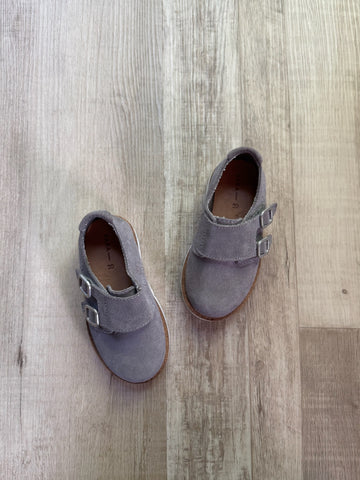 Zara Leather Grey Loafers