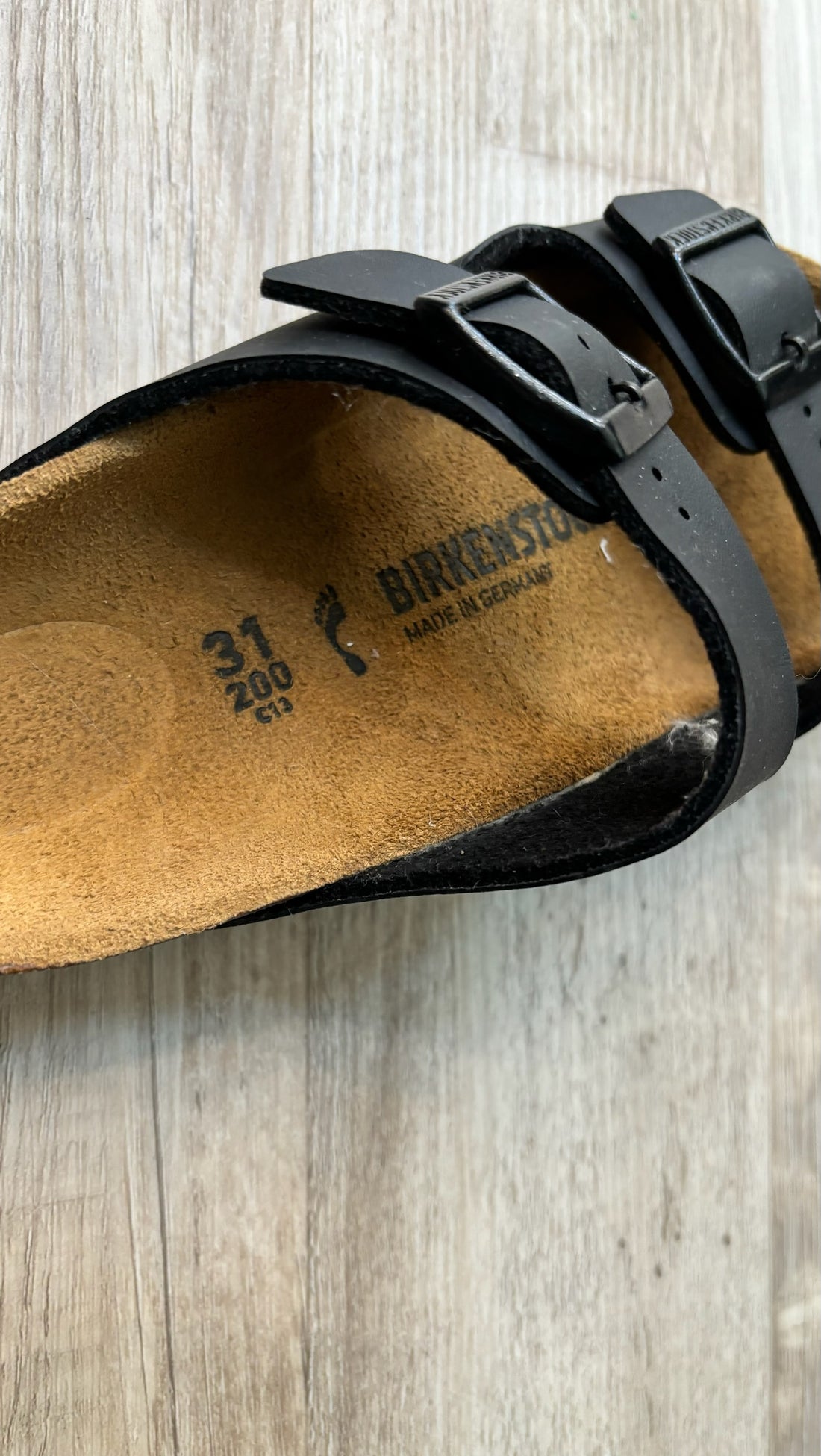 Birkenstocks Black
