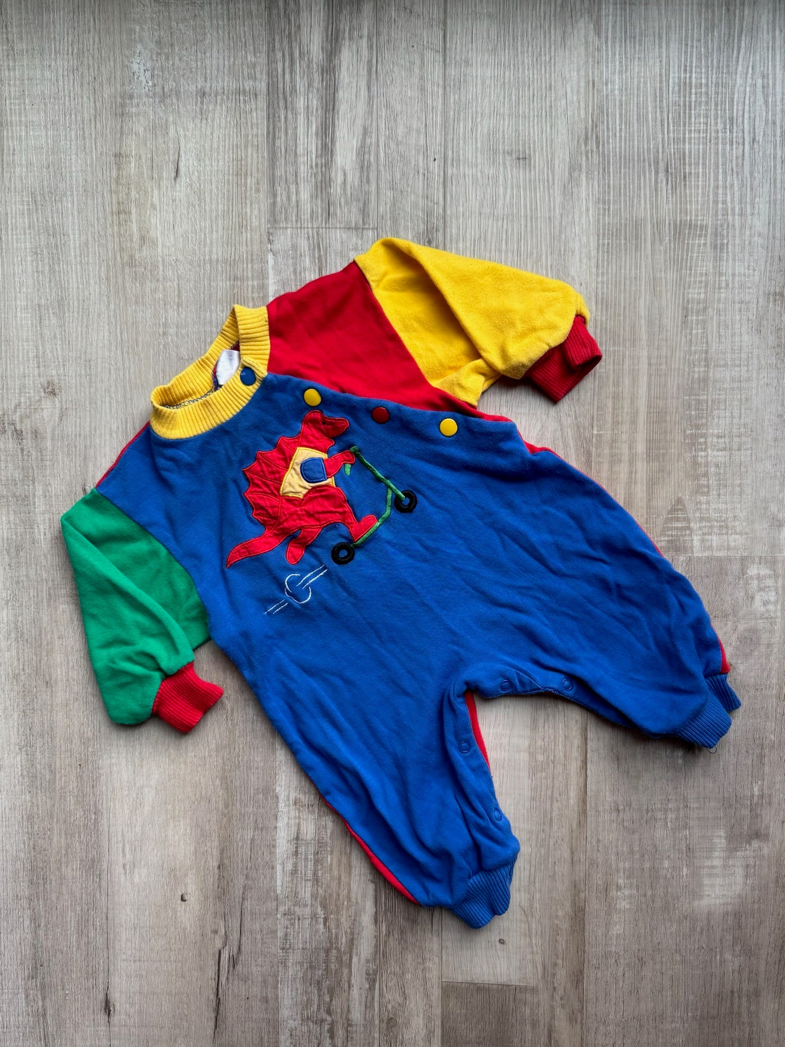 Vintage Dino Romper