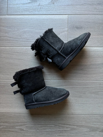 UGG Black Bow Boots