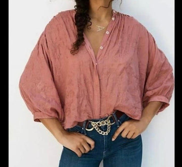 Pilcro Blush Top