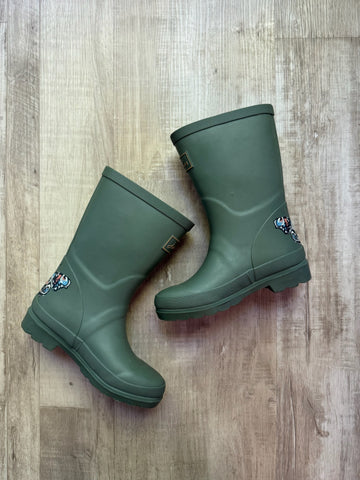 Joules Green Boots
