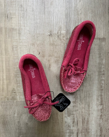 Minnetonka Pink Moccasins