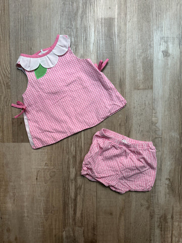 Florence Eiseman Pink Plaid Set