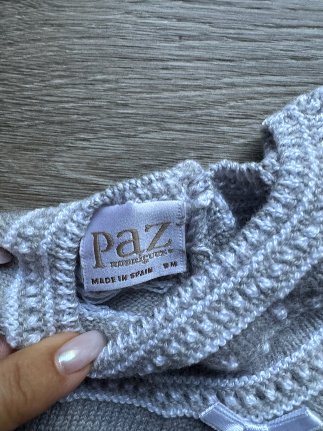 Paz Grey Knit Set