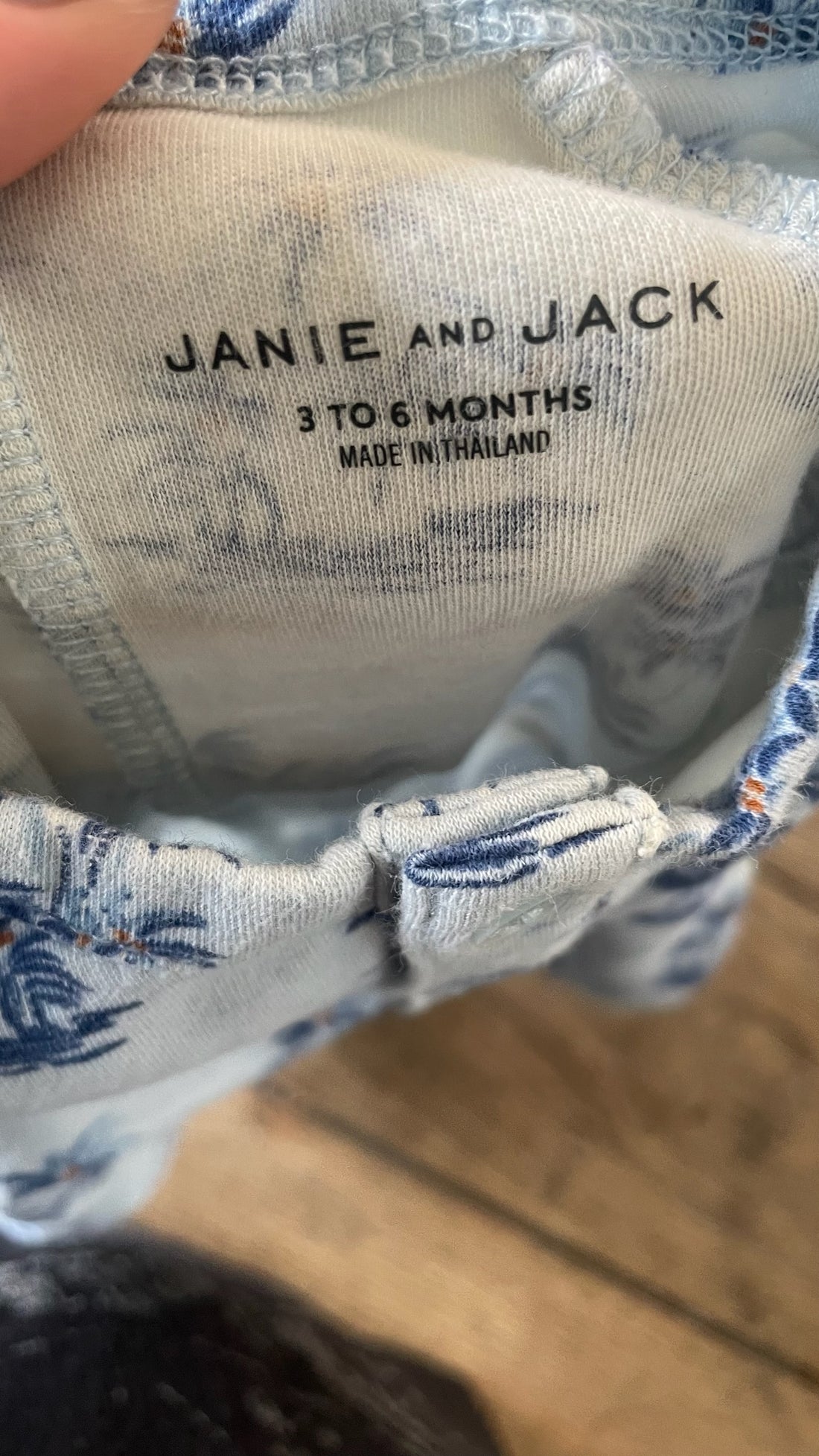 Janie & Jack Palm Tree Romper