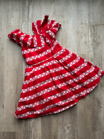 Janie & Jack Red Floral Dress