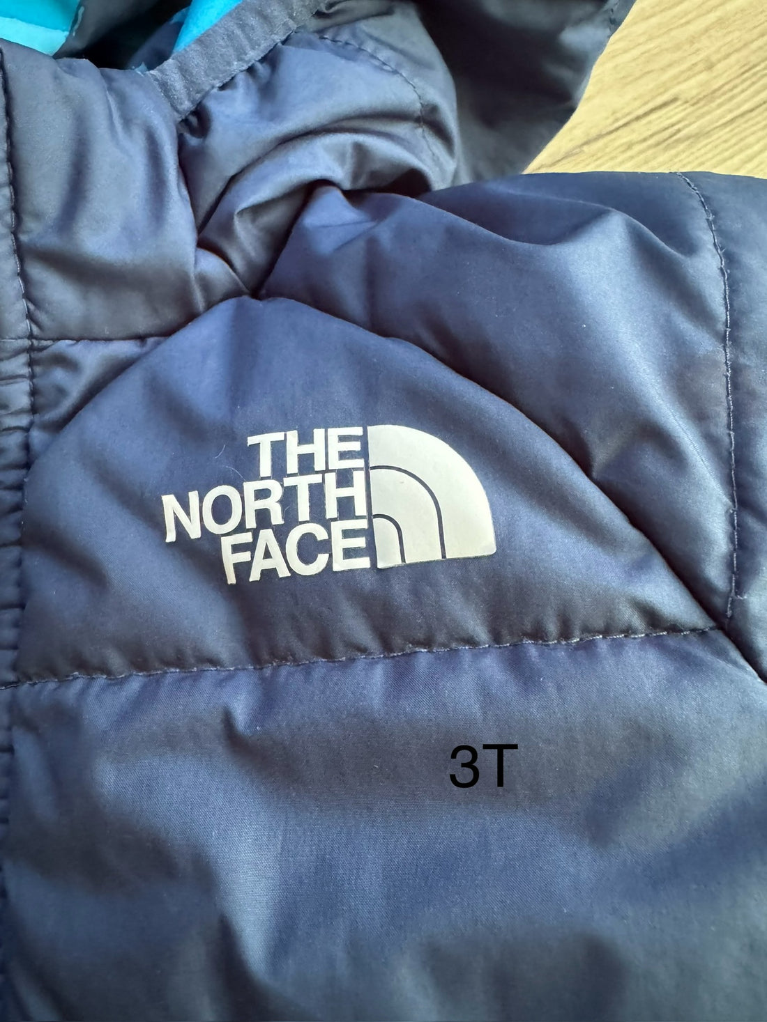North Face Navy Puffer Coat