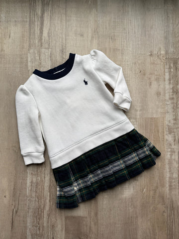 Ralph Lauren White/Black Dress