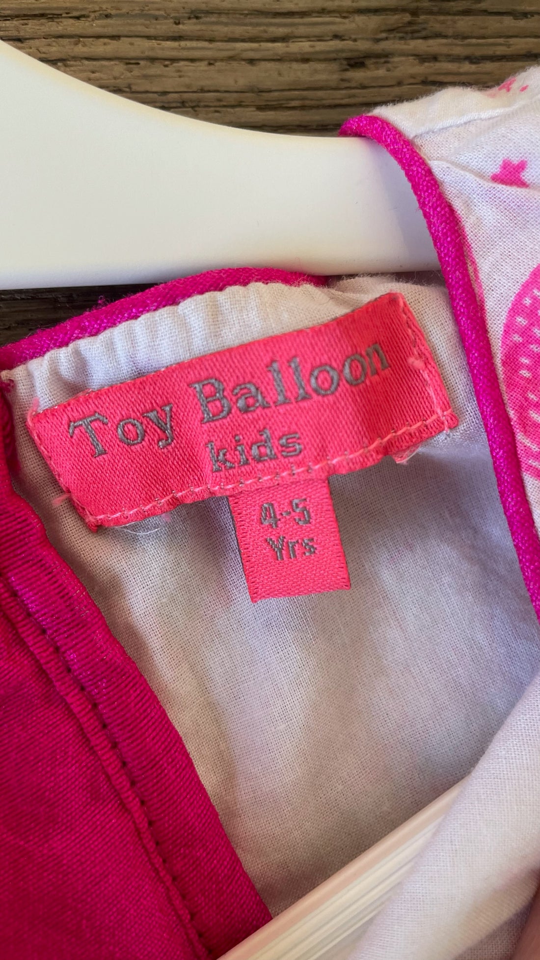 Toy Balloon Pink Tulle Dress