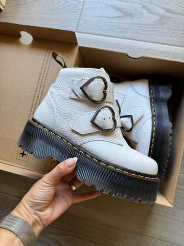 Dr Marten White Boots - NEW