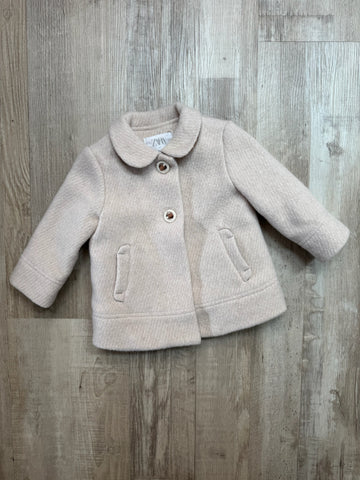 Zara Wool Cream Coat