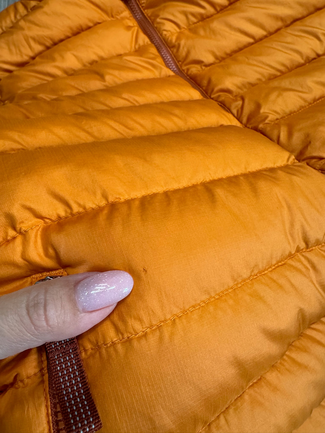 Patagonia Down Orange Puffer Vest