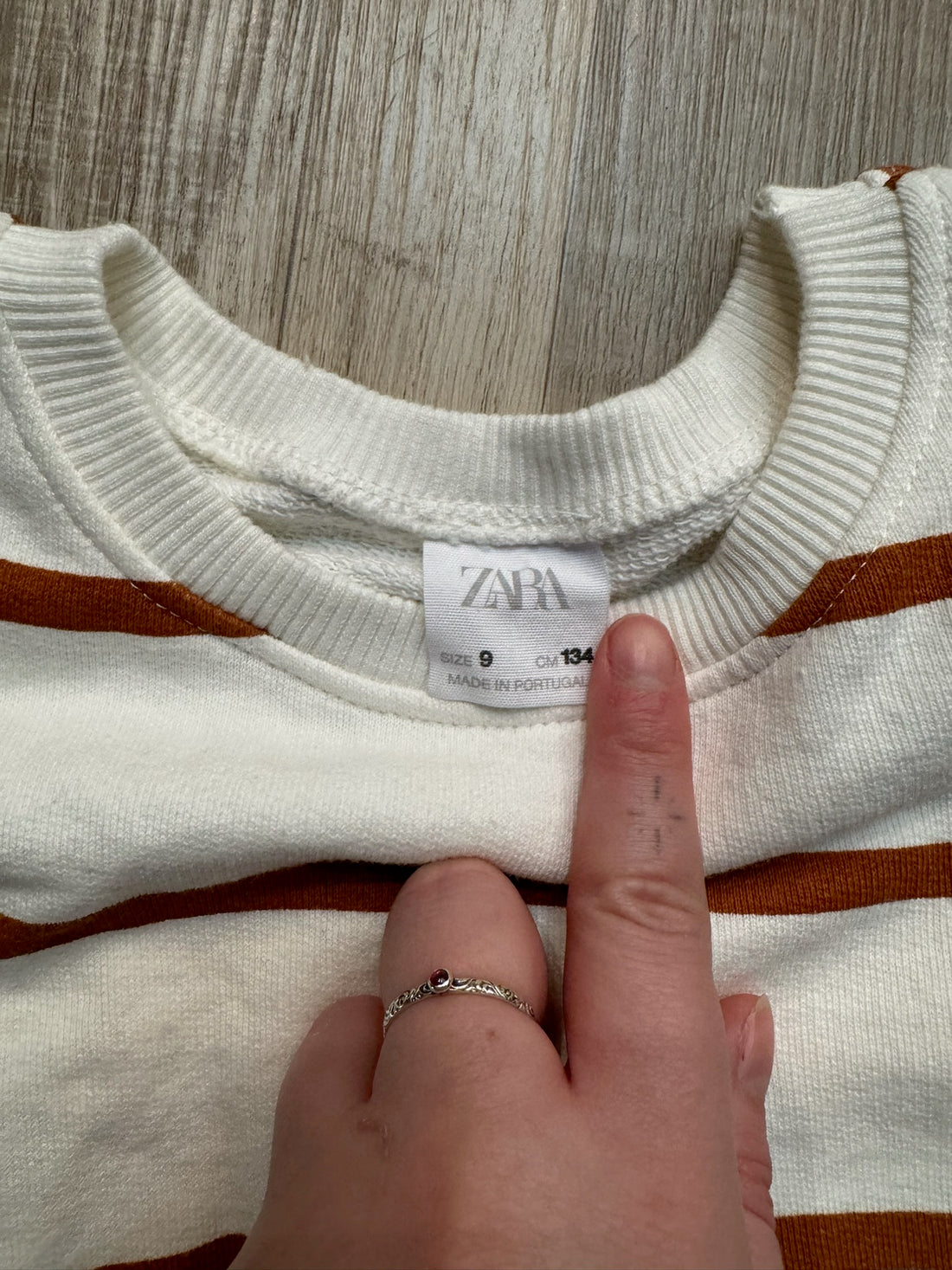 Zara Striped Pullover