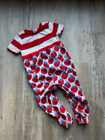 Hanna Andersson Strawberry Romper