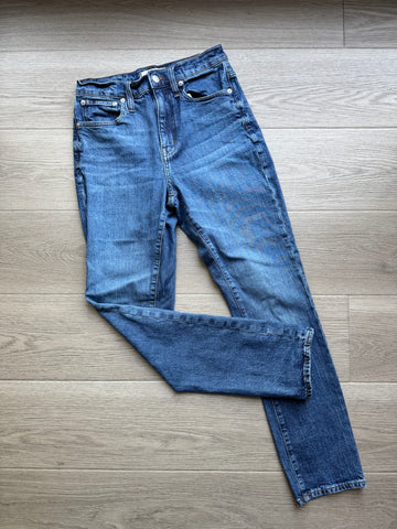 Madewell High Rise Slim Boy Jeans